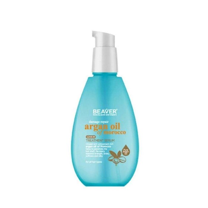 Beaver ARGAN OIL & KERATIN sérum sin aclarado Leave-in 250ml reparador y protector de calor con Argán y Queratina