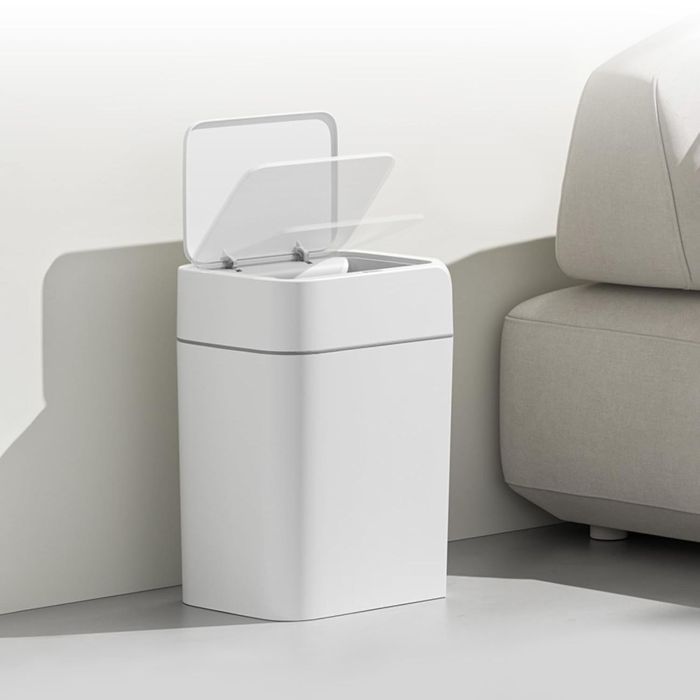 Papelera Plastico Sensor 12L Basic Home (6 Unidades) 1 Papelera Plastico Sensor 12L Basic Home (6 Unidades) 1