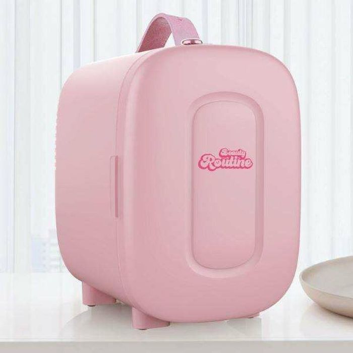 Nice Frigorífico Nevera Mini Beauty 5 litros para organizar, almacenar y refrescar productos de cuidado y rutina de belleza. Cable de carga incluido. 2 Nice Frigorífico Nevera Mini Beauty 5 litros para organizar, almacenar y refrescar productos de cuidado y rutina de belleza. Cable de carga incluido. 2