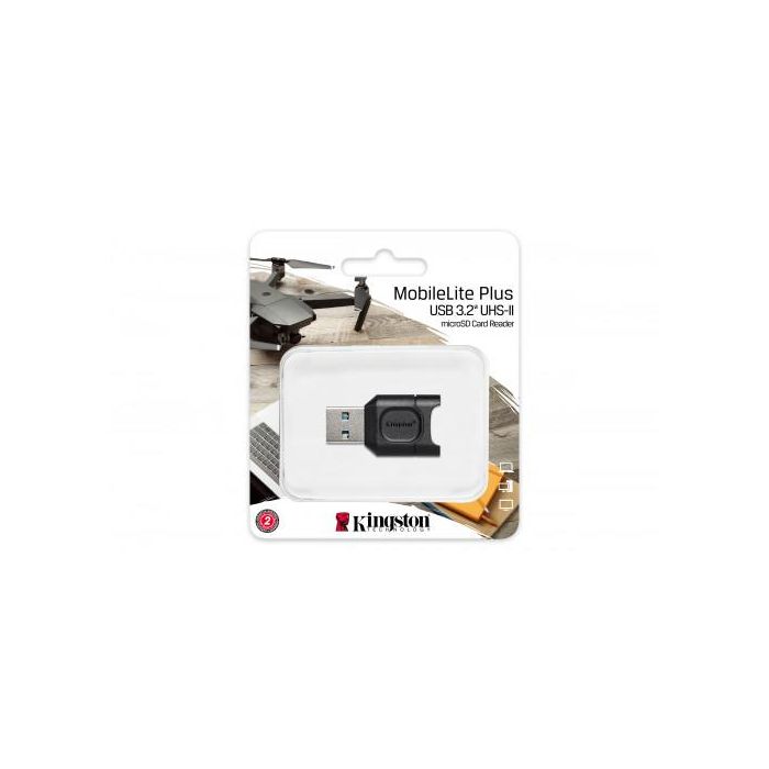Lector de Tarjetas Externo Kingston MobileLite Plus MicroSD/ USB 3.2 2 Lector de Tarjetas Externo Kingston MobileLite Plus MicroSD/ USB 3.2 2