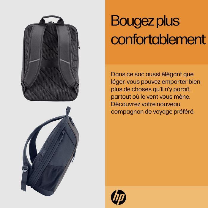 HP Travel 18 Liter 15.6 Iron Grey Laptop Backpack 9 HP Travel 18 Liter 15.6 Iron Grey Laptop Backpack 9