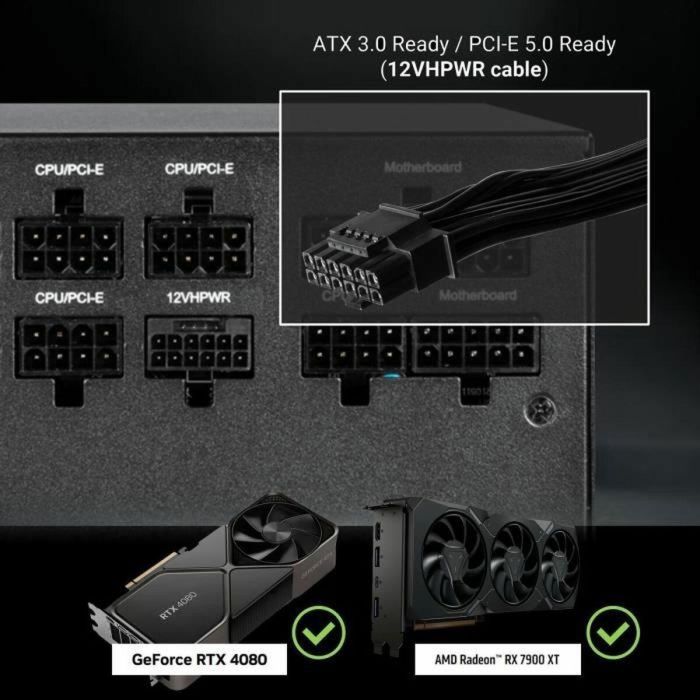 Bitfenix BIT4712883218712 Fuente de alimentación para PC BFG Gold 850W 80+ Gold ATX 3.0 1 Bitfenix BIT4712883218712 Fuente de alimentación para PC BFG Gold 850W 80+ Gold ATX 3.0 1