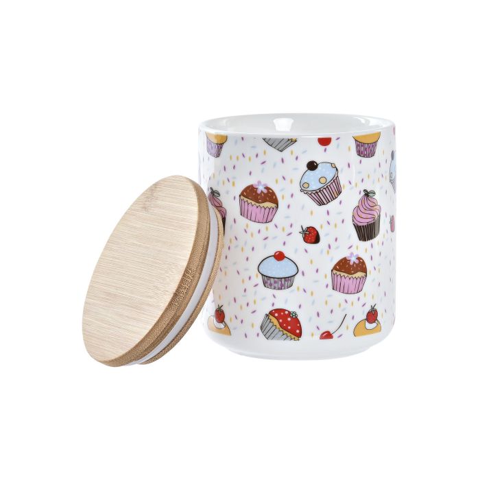 Bote DKD Home Decor Multicolor Natural 10 x 17 x 10 cm Set de 3 1 Bote DKD Home Decor Multicolor Natural 10 x 17 x 10 cm Set de 3 1