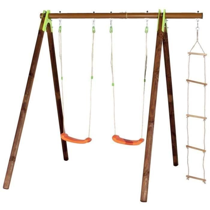 TRIGANO Escalera de cuerda para pórtico 1.90 / 2.50m 2 TRIGANO Escalera de cuerda para pórtico 1.90 / 2.50m 2