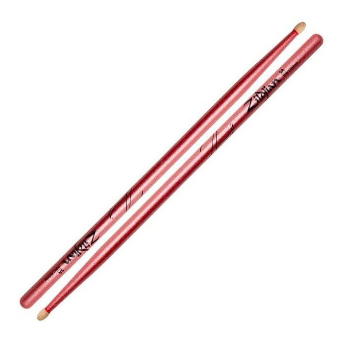 Baquetas Zildjian 5A Hickory Chroma Rosa 1 Baquetas Zildjian 5A Hickory Chroma Rosa 1