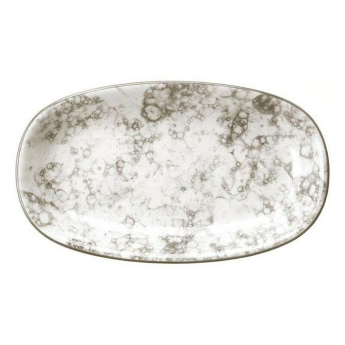 Bandeja Porcelana Blanco/Marrón (15 x 8,7 x 2,3 cm) Bandeja Porcelana Blanco/Marrón (15 x 8,7 x 2,3 cm)