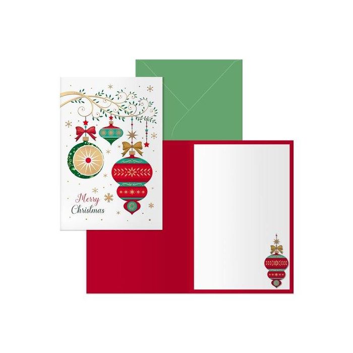 Christmas Dohe 115X170 Cascabel 6 unidades
