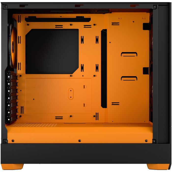 Midi Fractal Design Pop Air RGB Orange Core TG Clear Tint 2