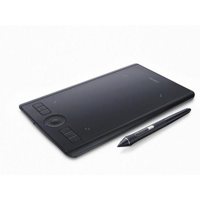 Wacom Intuos Pro Tableta Gráfica Bluetooth 4.2, 5080 lpi, USB 2m, Negra. Ideal para Ilustrar, Editar y Diseñar. 1