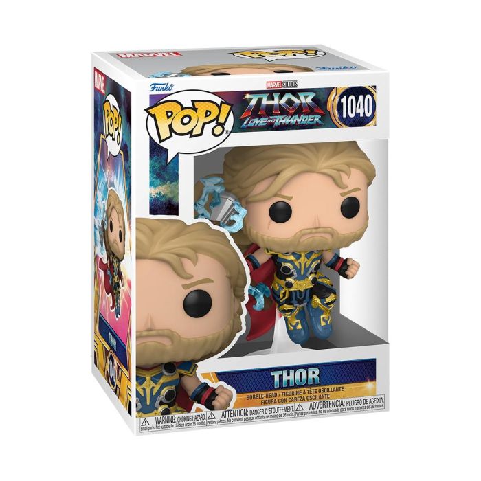 Funko Pop! 62421 Figura de Vinilo Thor Love and Thunder Marvel 9 cm 1