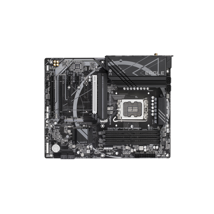 GIGABYTE Z790 EAGLE AX Placa Base - Socket LGA 1700, DDR5, Wi-Fi 6E, LAN 2.5GbE, Soporta CPUs Intel Core 14ª Gen 3