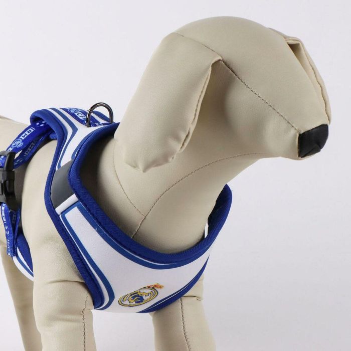 Real Madrid Arnés para Perros Talla S-M Color Azul 4