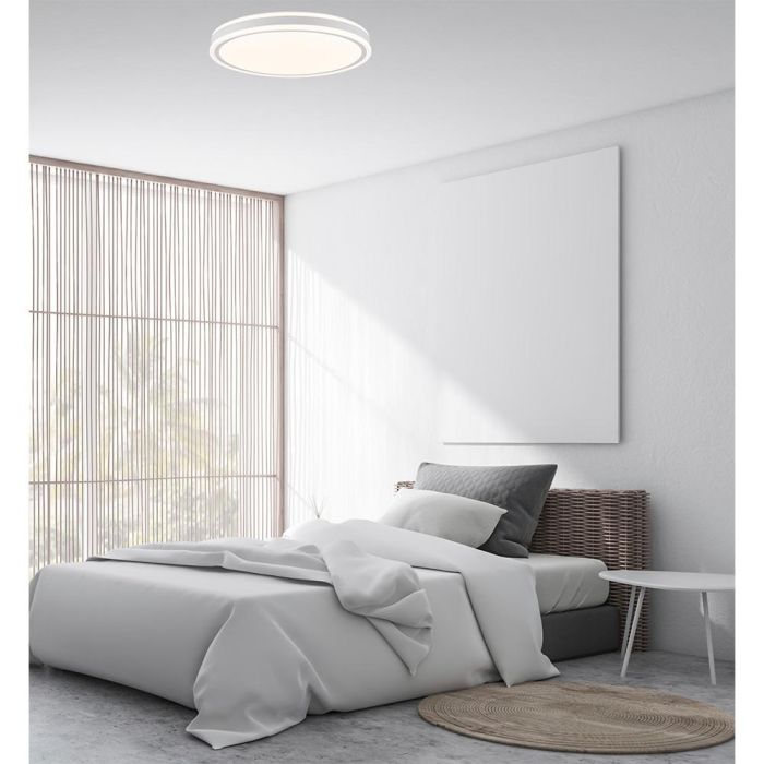 Plafón led circular, targes, 46 W, 3cct, 5060 lm, blanco, ø40 x 6,5 cm 2