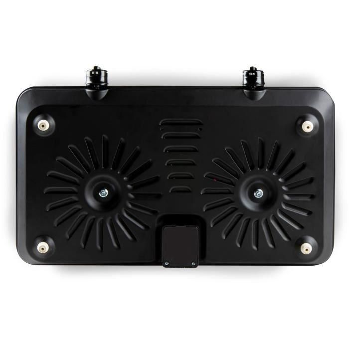 Domo DO30210KP Placa de cocción eléctrica 2 fuegos - 45,5 x 29,0 x 8,2 cm