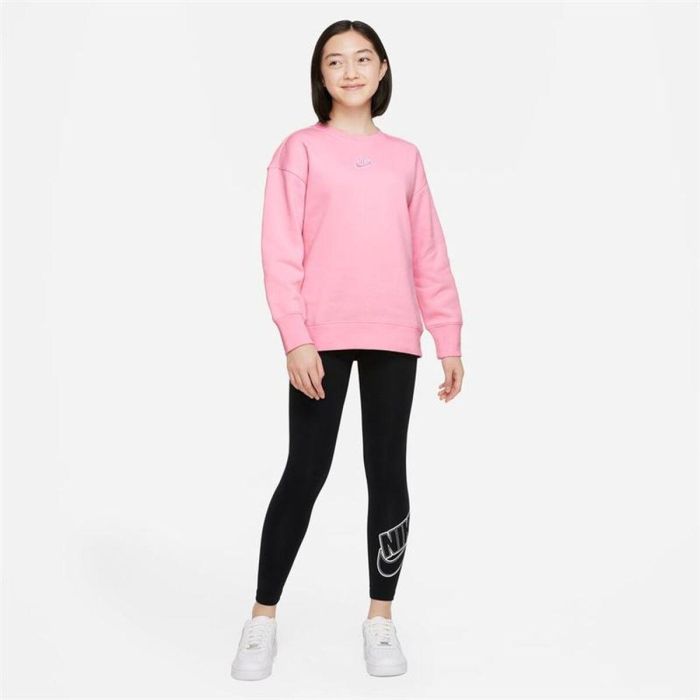 Sudadera sin Capucha Niña Nike Sportswear Club Fleece Rosa 1