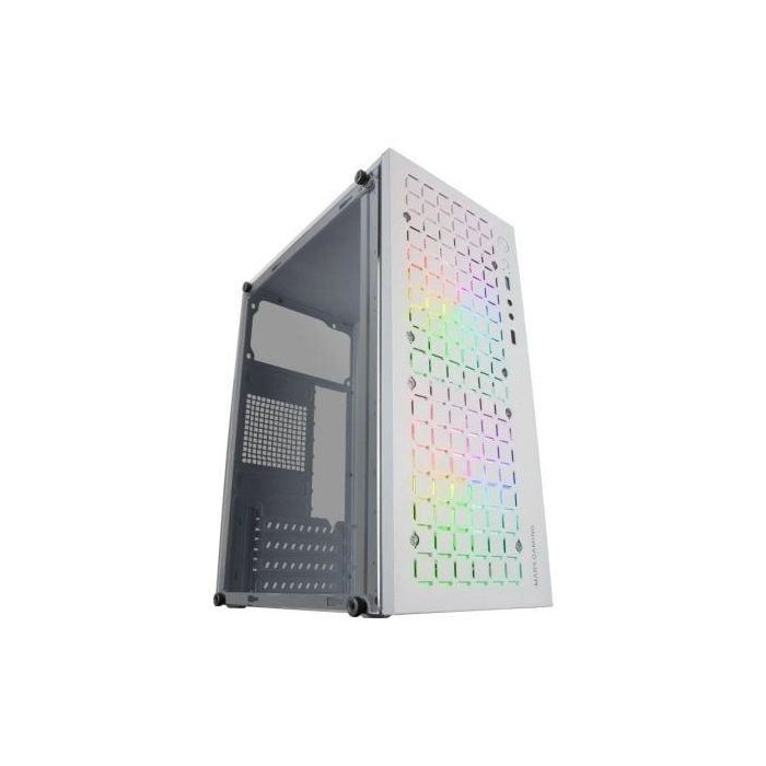 Mars Gaming MCCore Matx Minitorre Compacta RGB con Ventana, Compatible con Placas MicroATX y Mini-ITX