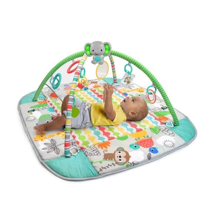 Bright Starts Tapete de Juego 5 en 1 Evolutivo: Gimnasio y Piscina de Pelotas con 40 Bolas, Cojín y Juguetes Interactivos para Bebés 3 Bright Starts Tapete de Juego 5 en 1 Evolutivo: Gimnasio y Piscina de Pelotas con 40 Bolas, Cojín y Juguetes Interactivos para Bebés 3