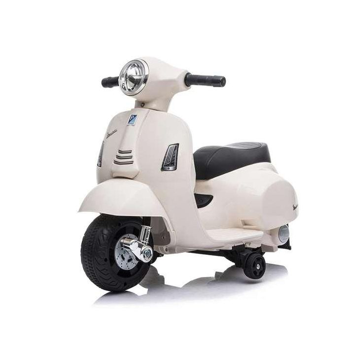 Ociotrends Moto mini Vespa blanca 6V 1 motor