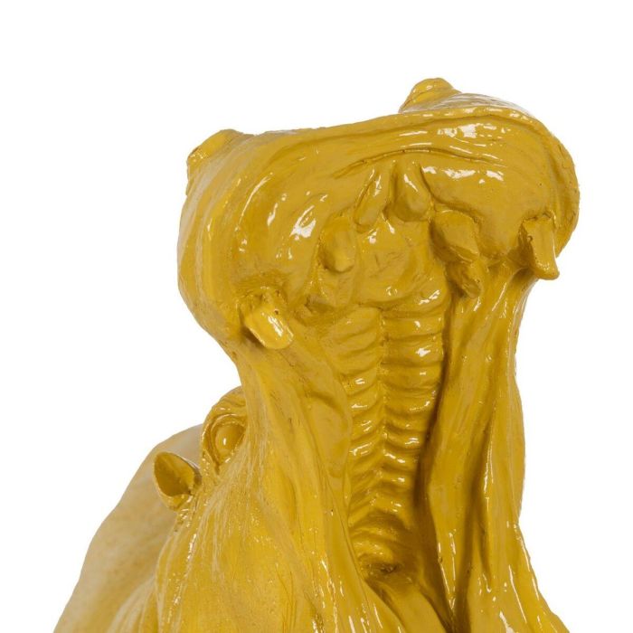 Figura Decorativa Amarillo Hipopótamo 66 x 25,5 x 51 cm 5