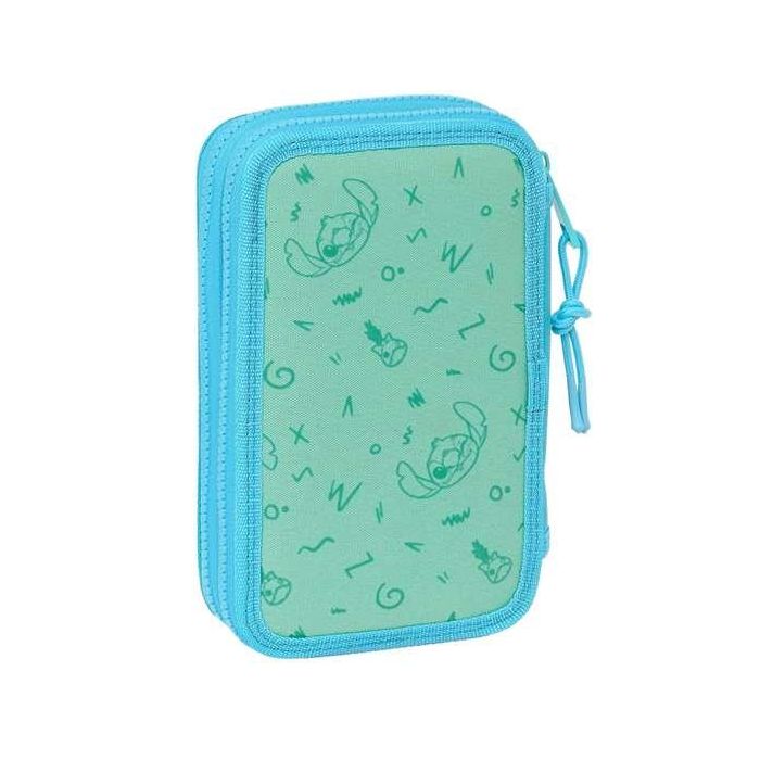 Plumier Escolar Safta Doble Pequeño 28 Piezas Stitch Aloha 195x125x40 mm 1 Plumier Escolar Safta Doble Pequeño 28 Piezas Stitch Aloha 195x125x40 mm 1