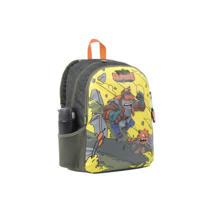 Totto Mochila Escolar Grande de Cartoons MJ04BWM003-2310-4DJL, Verde, 44x31.5x12 cm 3
