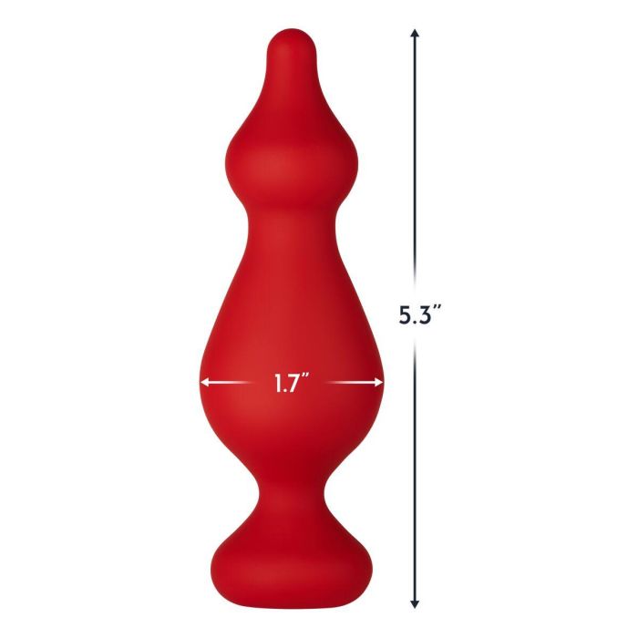 Plug Anal Forto Rojo 3