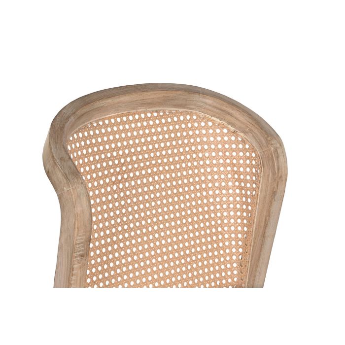 DKD Home Decor Silla Moderna Gris Oscuro de Poliéster y Abeto, Desmontable, Altura Asiento 51 cm, 61x86x46 cm 2
