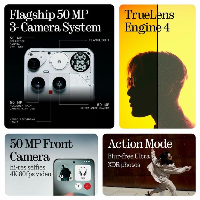 Nothing Phone Phone (3) 5G Dual Sim 16GB RAM 512GB Almacenamiento Blanco 5