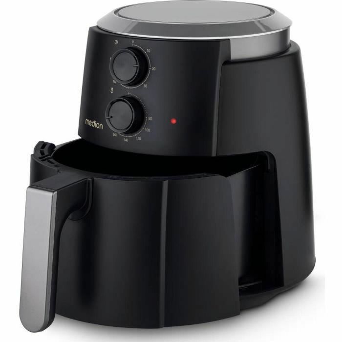 Medion MD13020 Freidora de Aire Caliente Airfryer 4.7L 1500W Hasta 200°C con Temporizador 60 Minutos Negra 5
