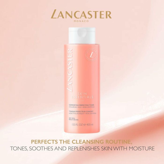 Lancaster CLEANSERS Comforting Perfecting Toner Facial para Piel Seca y Sensible Sin Alcohol 400 ml 5