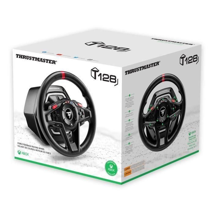 Thrustmaster Volante de Carreras T128 + Pedales T2PM Force Feedback HYBRID DRIVE para Xbox/PC - 4460184 3 Thrustmaster Volante de Carreras T128 + Pedales T2PM Force Feedback HYBRID DRIVE para Xbox/PC - 4460184 3