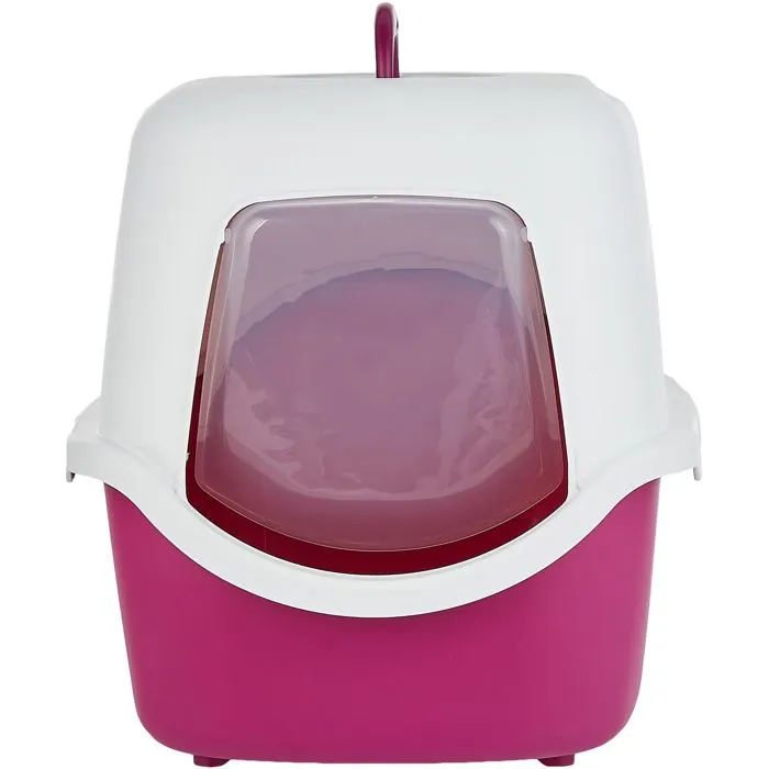 Trixie Caja de arena Vico Tapa 40 x 40 x 56 cm Baya y blanco 2