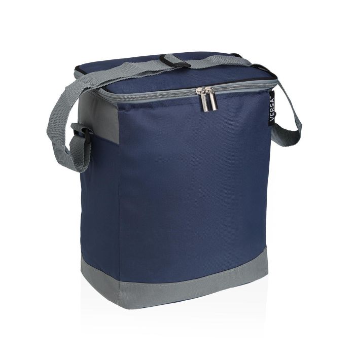 Fiambrera Isotérmica Versa 14L Gris y Azul 25x30x15 cm (2 Unidades) Fiambrera Isotérmica Versa 14L Gris y Azul 25x30x15 cm (2 Unidades)