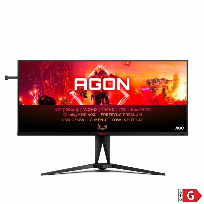 Monitor AOC AG405UXC 39,5" Wide Quad HD 144 Hz 12