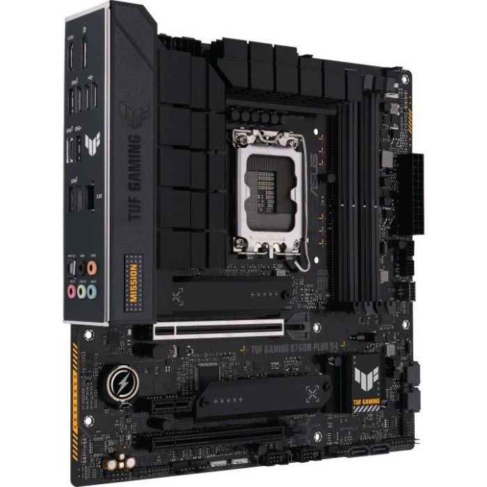 ASUS 1700 TUF GAMING B760M-PLUS D4 Placa Base Gaming para Intel 1 ASUS 1700 TUF GAMING B760M-PLUS D4 Placa Base Gaming para Intel 1