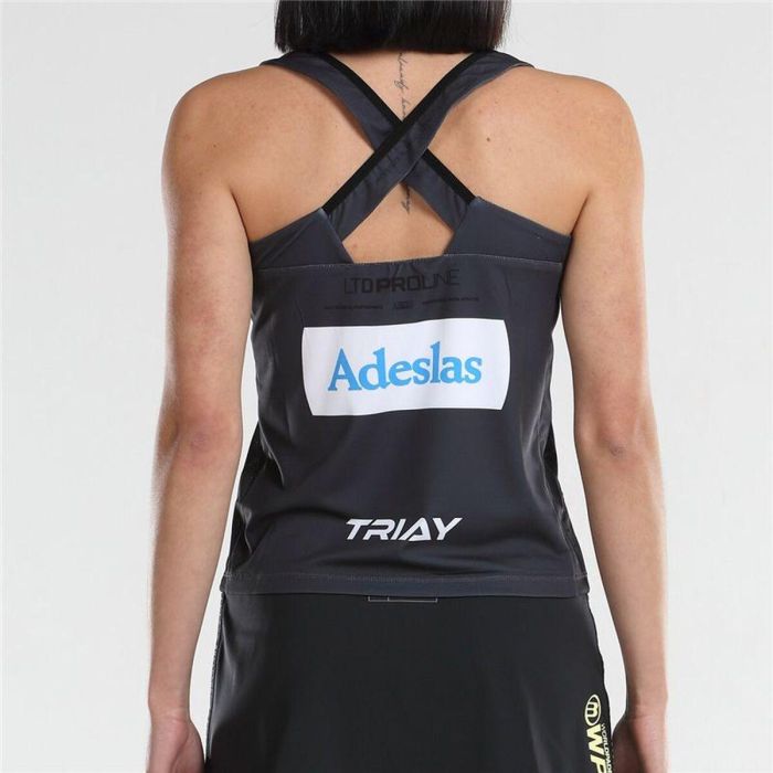 Camiseta para Mujer sin Mangas Bullpadel Orlas Gemma Triay Pádel Negro 3