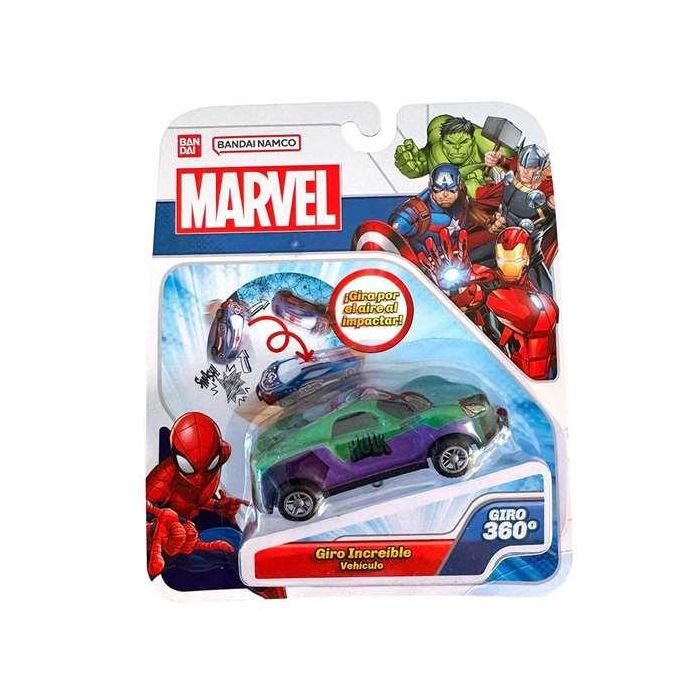 Vehiculos para coleccionar flip cars marvel (spiderman,hulk,ironman o capitan america) 20x16x4.5 cm - modelos surtidos 3 Vehiculos para coleccionar flip cars marvel (spiderman,hulk,ironman o capitan america) 20x16x4.5 cm - modelos surtidos 3