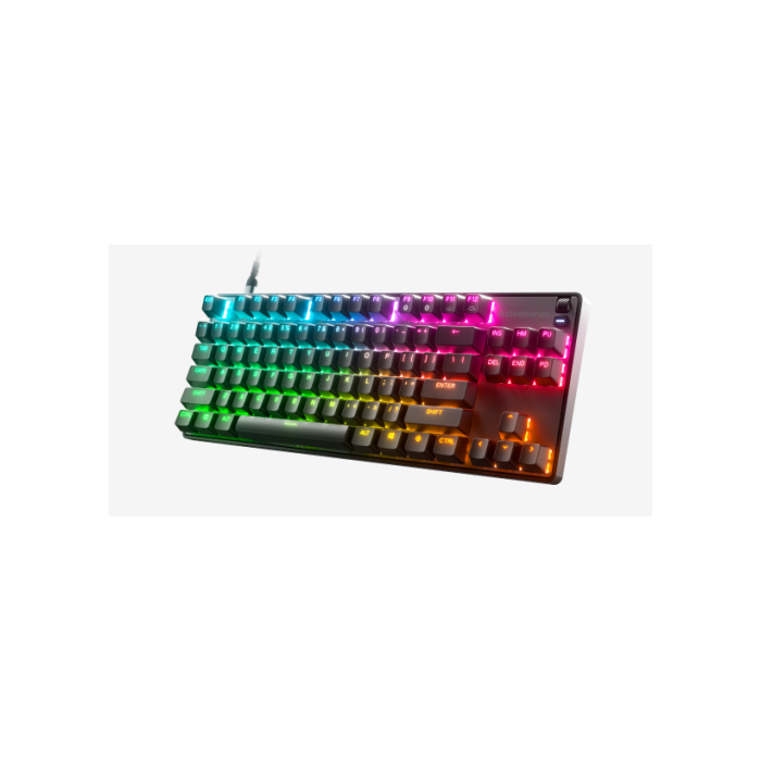 SteelSeries Apex 9 TKL Teclado Gaming Óptico USA, Interruptores OptiPoint, Sin Teclado Numérico, 64847 0 SteelSeries Apex 9 TKL Teclado Gaming Óptico USA, Interruptores OptiPoint, Sin Teclado Numérico, 64847 0