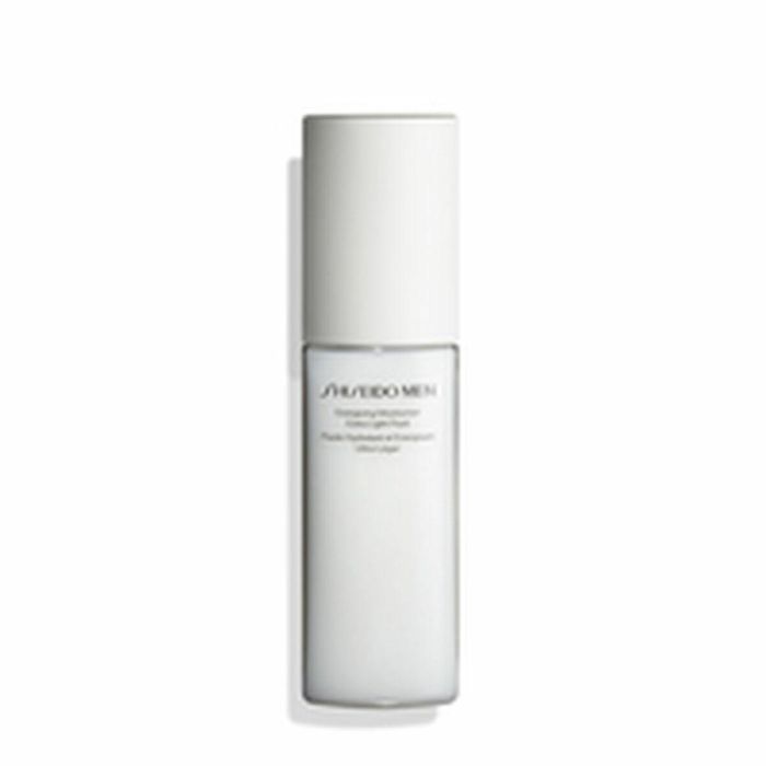 Shiseido Men Energizing Moisturizer Extra Light Fluid. Hidratante Facial Hombre Revitalizante, 32h Hidratación, Todo Tipo Piel 100 ml