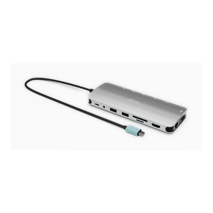 I-TEC Metal Nano 3x Display Docking Station USB-C 2x HDMI 1x USB-C video LAN Audio Power Delivery 140W Gris
