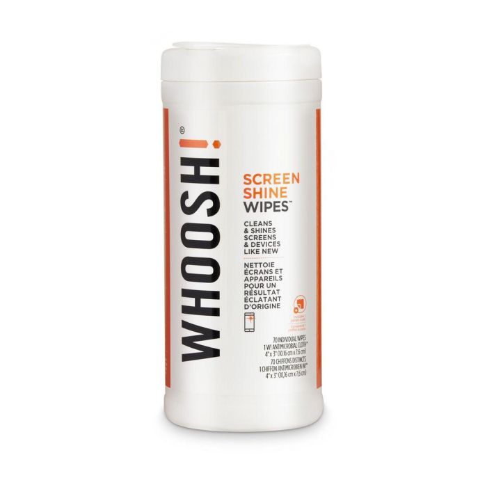 Whoosh! SCREEN SHINE WIPES 70 pack 2 Whoosh! SCREEN SHINE WIPES 70 pack 2