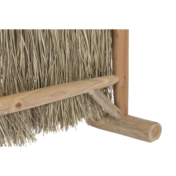 DKD Home Decor Biombo Balinés de Teca y Fibras Naturales, Hecho a Mano, Decoración Natural 180 x 130 cm 5 DKD Home Decor Biombo Balinés de Teca y Fibras Naturales, Hecho a Mano, Decoración Natural 180 x 130 cm 5