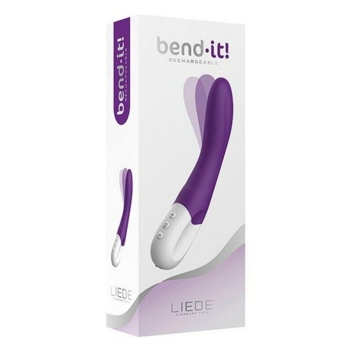 Vibrador Punto G Liebe Bend It Púrpura 30 x 40 cm 2