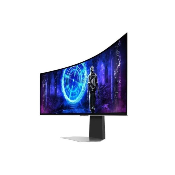 Monitor Gaming Ultrapanorámico Curvo Samsung Odyssey OLED G9 S49DG954SU 49"/ Dual QHD/ 0.03ms/ 240Hz/ OLED/ Multimedia/ Regulable en altura/ Plata 1 Monitor Gaming Ultrapanorámico Curvo Samsung Odyssey OLED G9 S49DG954SU 49"/ Dual QHD/ 0.03ms/ 240Hz/ OLED/ Multimedia/ Regulable en altura/ Plata 1