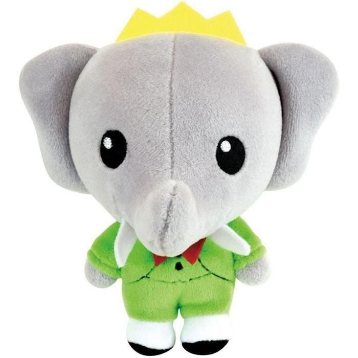 Peluche de elefante coleccionable - JEMINI - BABAR - Kid'collect +/- 13 cm 1 Peluche de elefante coleccionable - JEMINI - BABAR - Kid'collect +/- 13 cm 1