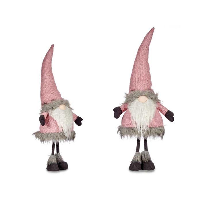 Krist+ Duende Rosa Con Gorro De Lana 90 cm - Poliéster, 19x27x90 cm (6 Unidades) Krist+ Duende Rosa Con Gorro De Lana 90 cm - Poliéster, 19x27x90 cm (6 Unidades)