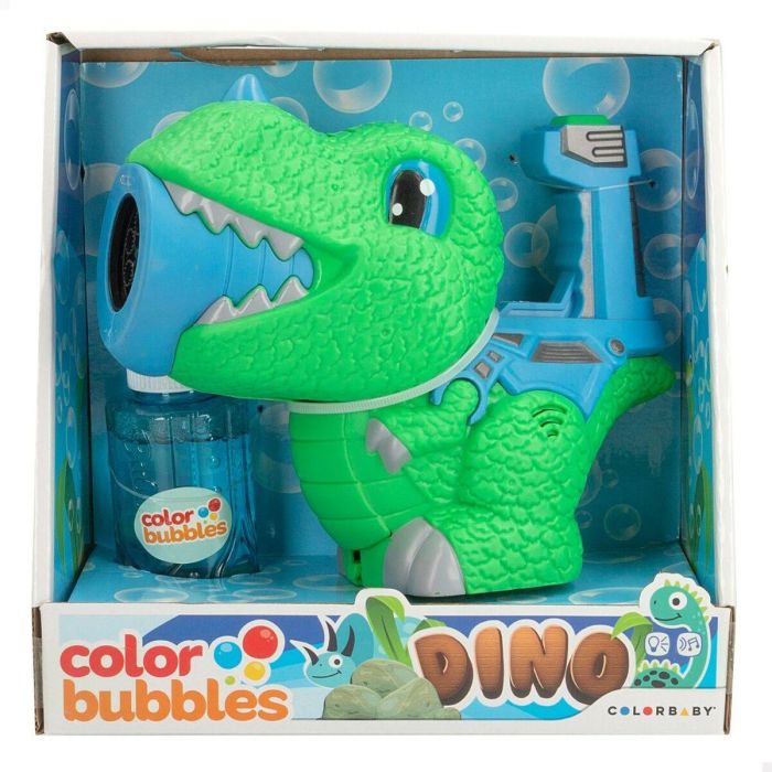 Juego de Pompas de Jabón Colorbaby Verde Dinosaurio 150 ml 20 x 17 x 9 cm (6 Unidades) 1 Juego de Pompas de Jabón Colorbaby Verde Dinosaurio 150 ml 20 x 17 x 9 cm (6 Unidades) 1
