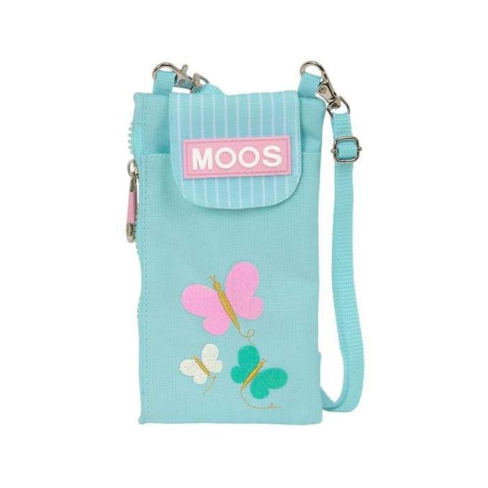 Monedero Moos Butterflies Bolso para Móvil Azul