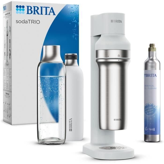 Máquina de agua con gas BRITA sodaTRIO - Blanco