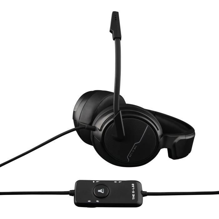The G-Lab Korp Thallium Headset Gaming con Micrófono, Sonido Digital 7.1, Compatible con PC y PS4 3 The G-Lab Korp Thallium Headset Gaming con Micrófono, Sonido Digital 7.1, Compatible con PC y PS4 3